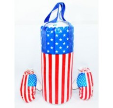 Боксерский набор USA  бол. арт. BX 068-65  размер  55*20 см
